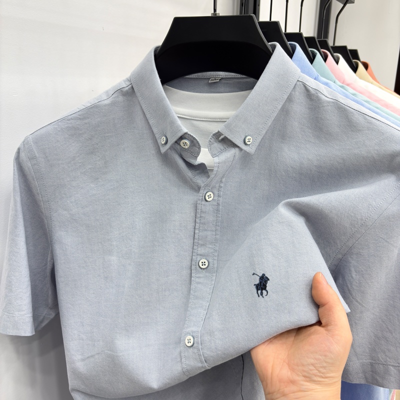 Golf Equipment Sales - High end 100%cotton short sleeve shirt
