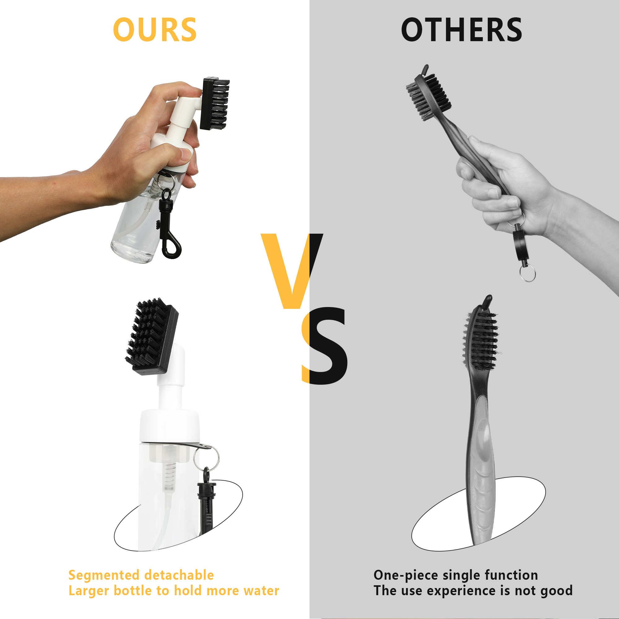 Golf Club Cleaner Brush Spray  - Golf Equipment Sales 评论和价格
