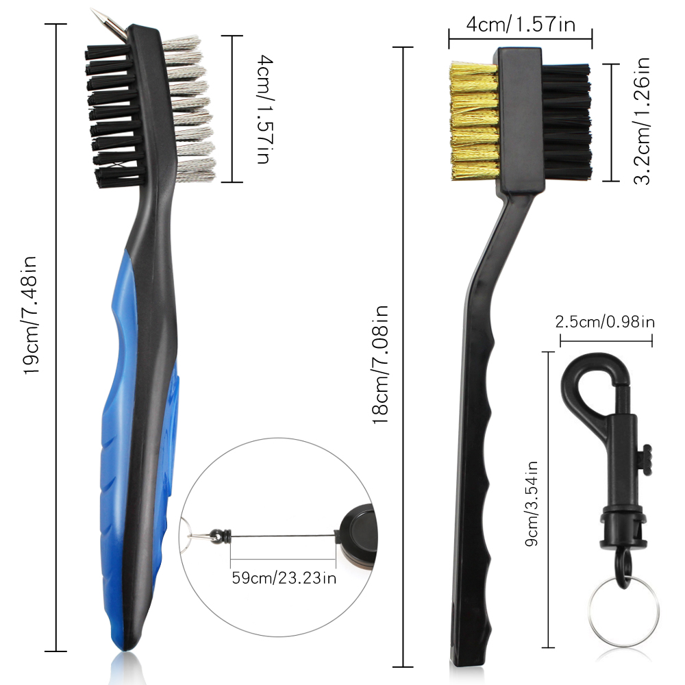 2Pcs/Set Golf Club Brush Golf  - Golf Equipment Sales 评论和价格